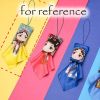 Chinese Style Blue Portable Glasses Cloth Peking Opera Microfiber Cleaning Cloth Storable Screen Lens Wipes